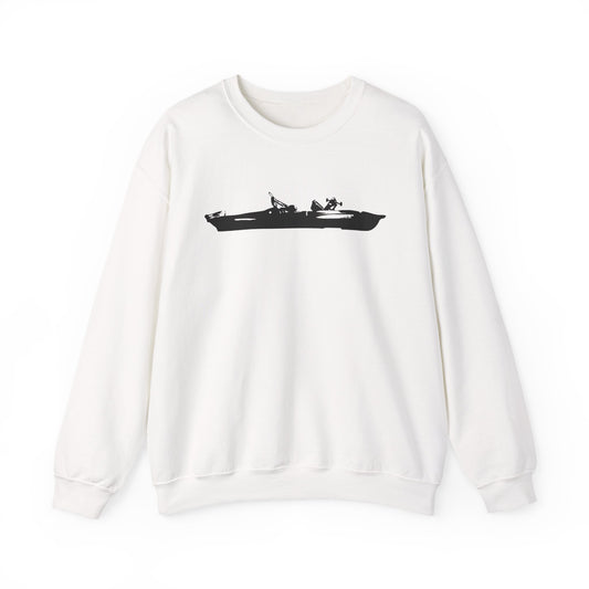 NKF Kayak Silhouette  Heavy Blend™ Crewneck Sweatshirt