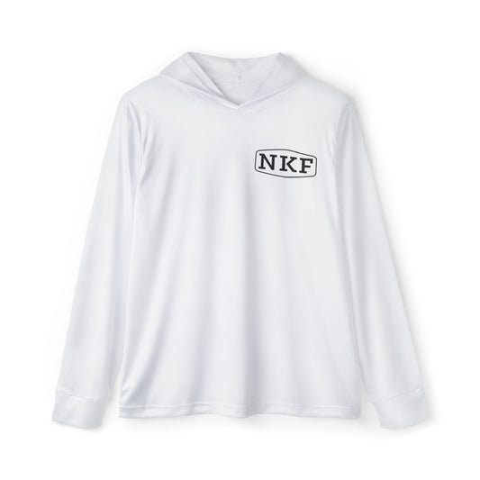 NKF White Hooded Performance Shirt
