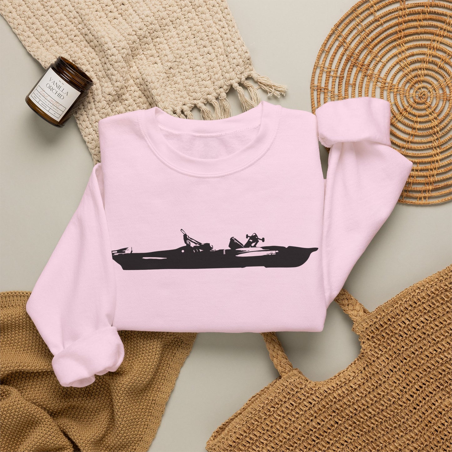 NKF Kayak Silhouette  Heavy Blend™ Crewneck Sweatshirt