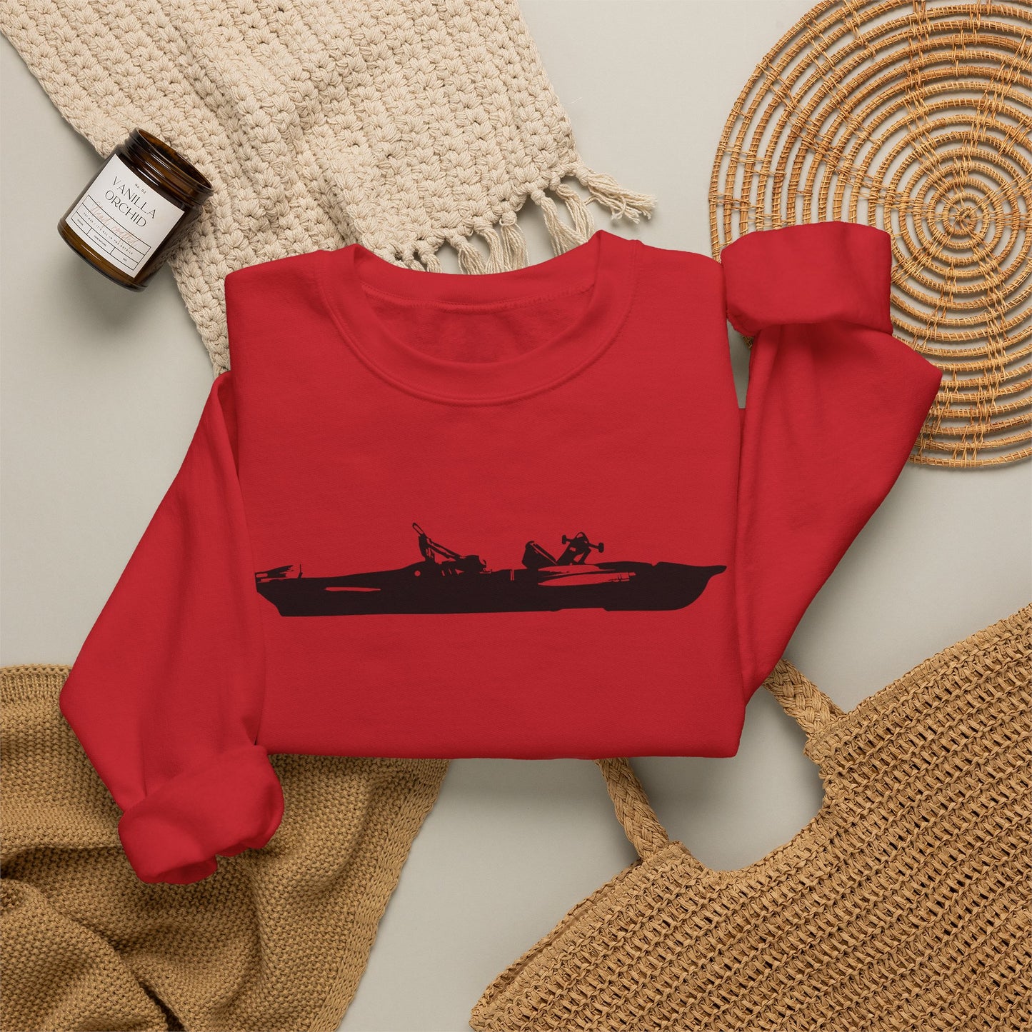 NKF Kayak Silhouette  Heavy Blend™ Crewneck Sweatshirt
